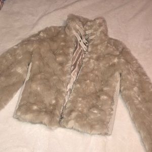 faux fur jacket